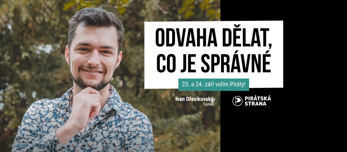 Ivan Dřevikovský banner volby 2022